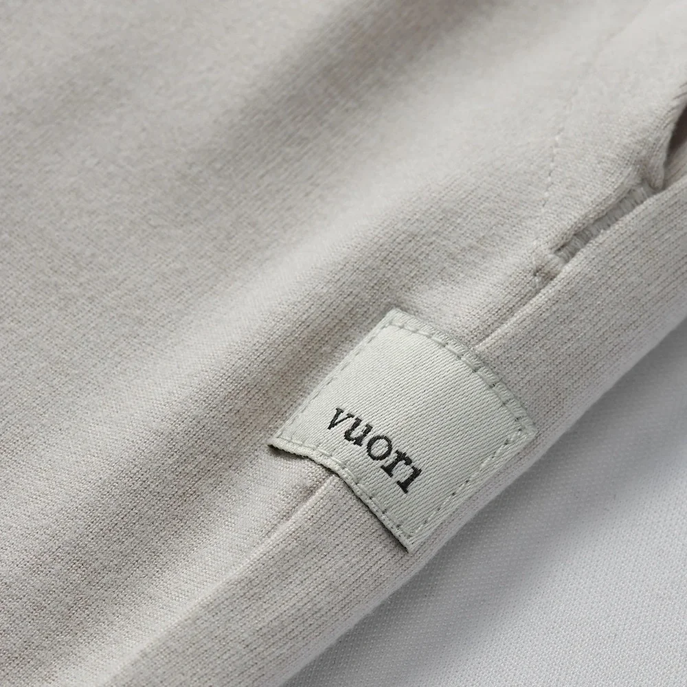 NWOT Vuori Halo Essential Wideleg Pant Ecru Heather Women’s Small - Picture 5 of 9